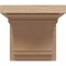 Ekena Millwork 5"W x 5"D x 5"H Wide Warren Rough Cedar Woodgrain TimberThane Corbel, Primed Tan CORUR05X05X05WARRCPR - alternate 6